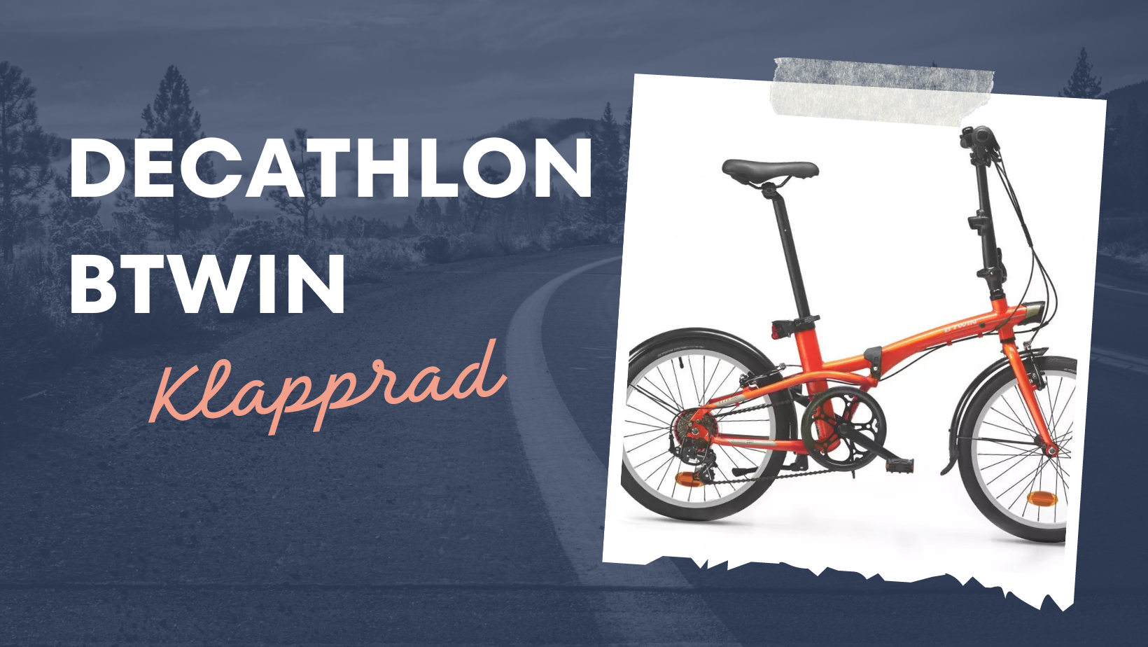 Decathlon BTWIN Klapprad