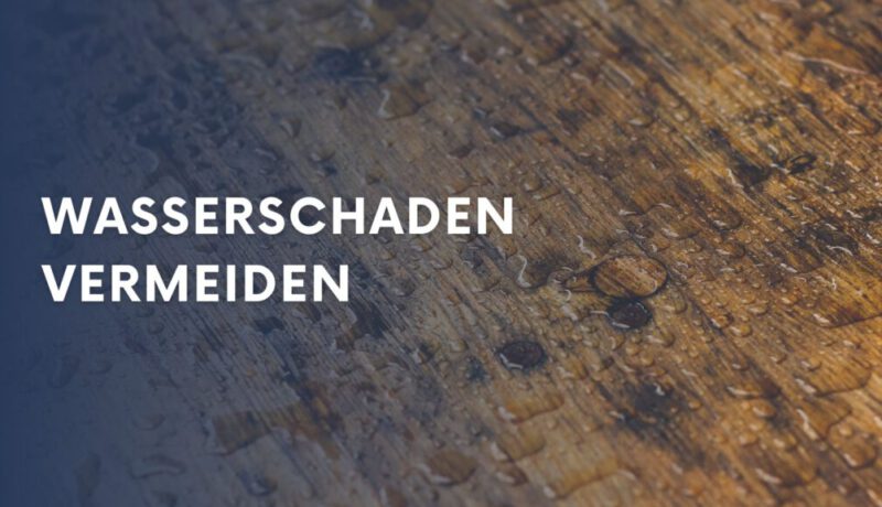 Wasserschaden im Van vermeiden
